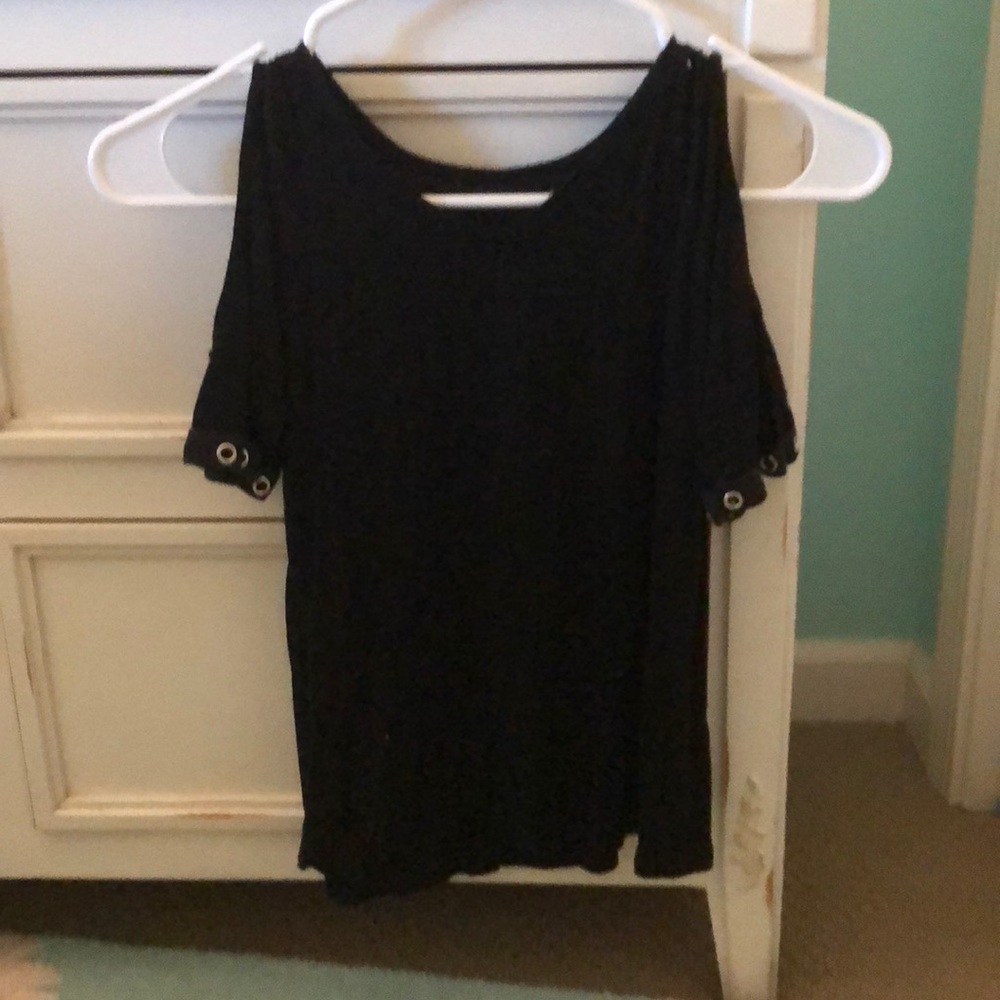 A cold shoulder top